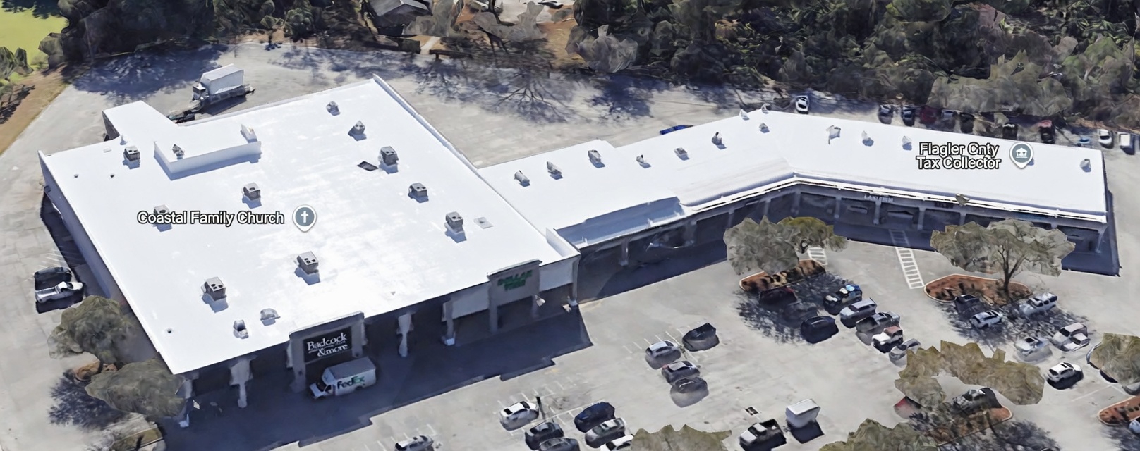 Flagler County Retail Center after restoration