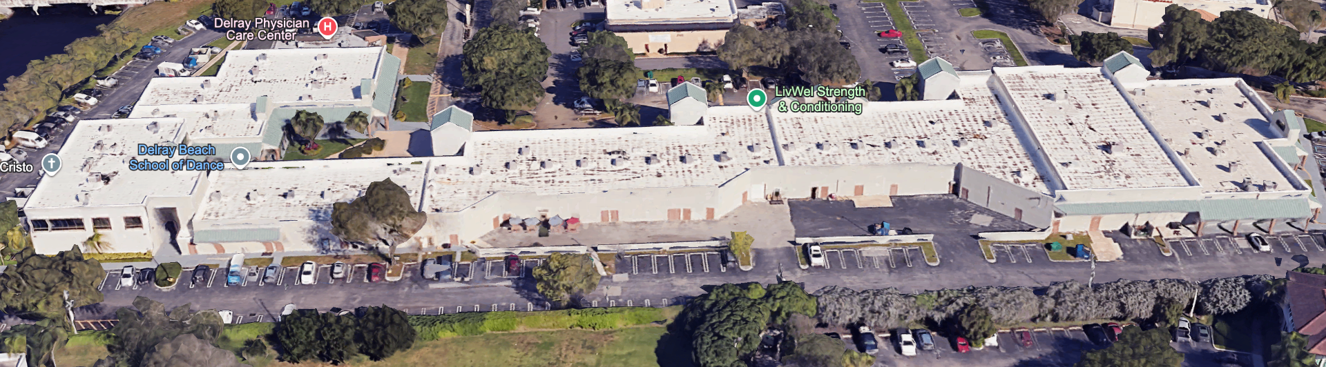 Commercial Flex Park before restoration