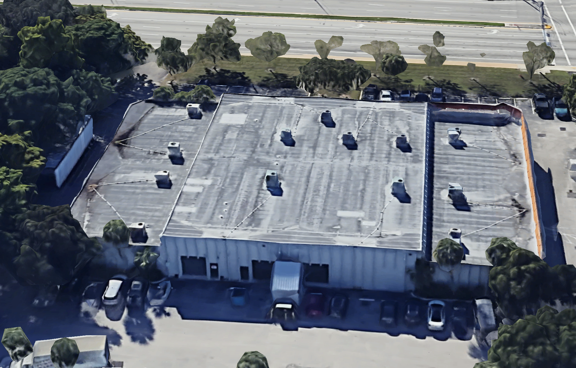 Commercial Flex Park before restoration