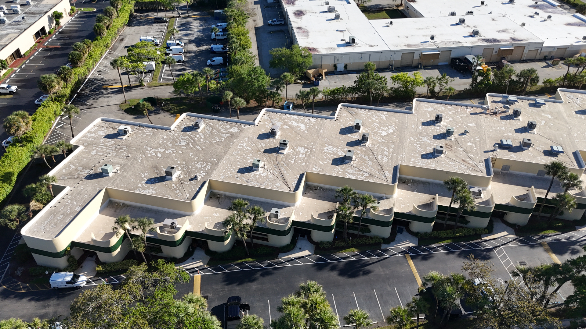 Office Business Complex before restoration